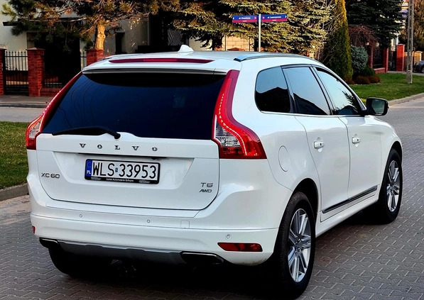 Volvo XC 60 cena 79900 przebieg: 161550, rok produkcji 2016 z Siedlce małe 301